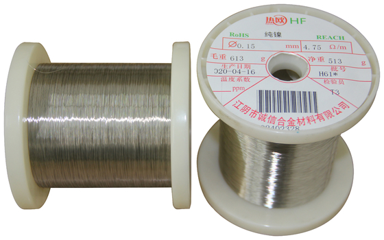 N02200/Nickel200/NS5200/N5/H02200/W-Nr.2.4060 Fili di nichel puro in applicazioni ad alta temperatura