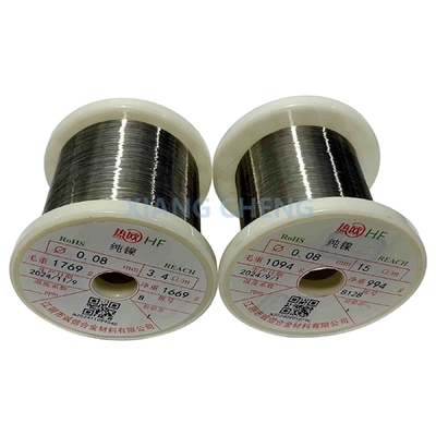 Filato di nichel puro per l'industria chimica e alimentare UNS N02200/Nickel200/NS5200/N5/H02200/W-Nr.2.4060