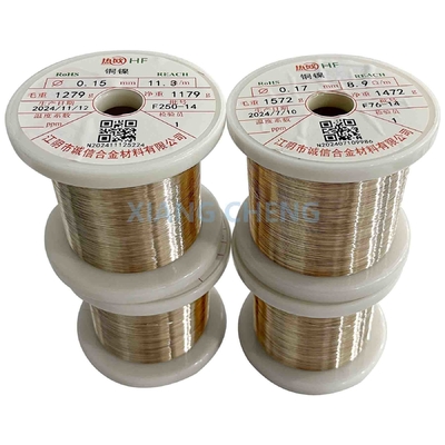 Alloie di CuNi altamente conduttive CuNi4/NC007/C72150/2.0842 per componenti elettrici ed elementi di riscaldamento